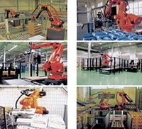 robot palletizing machine